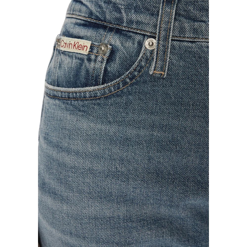 Jean skinny bleu en coton Calvin Klein