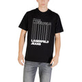 T-shirt Karl Lagerfeld en coton biologique noir