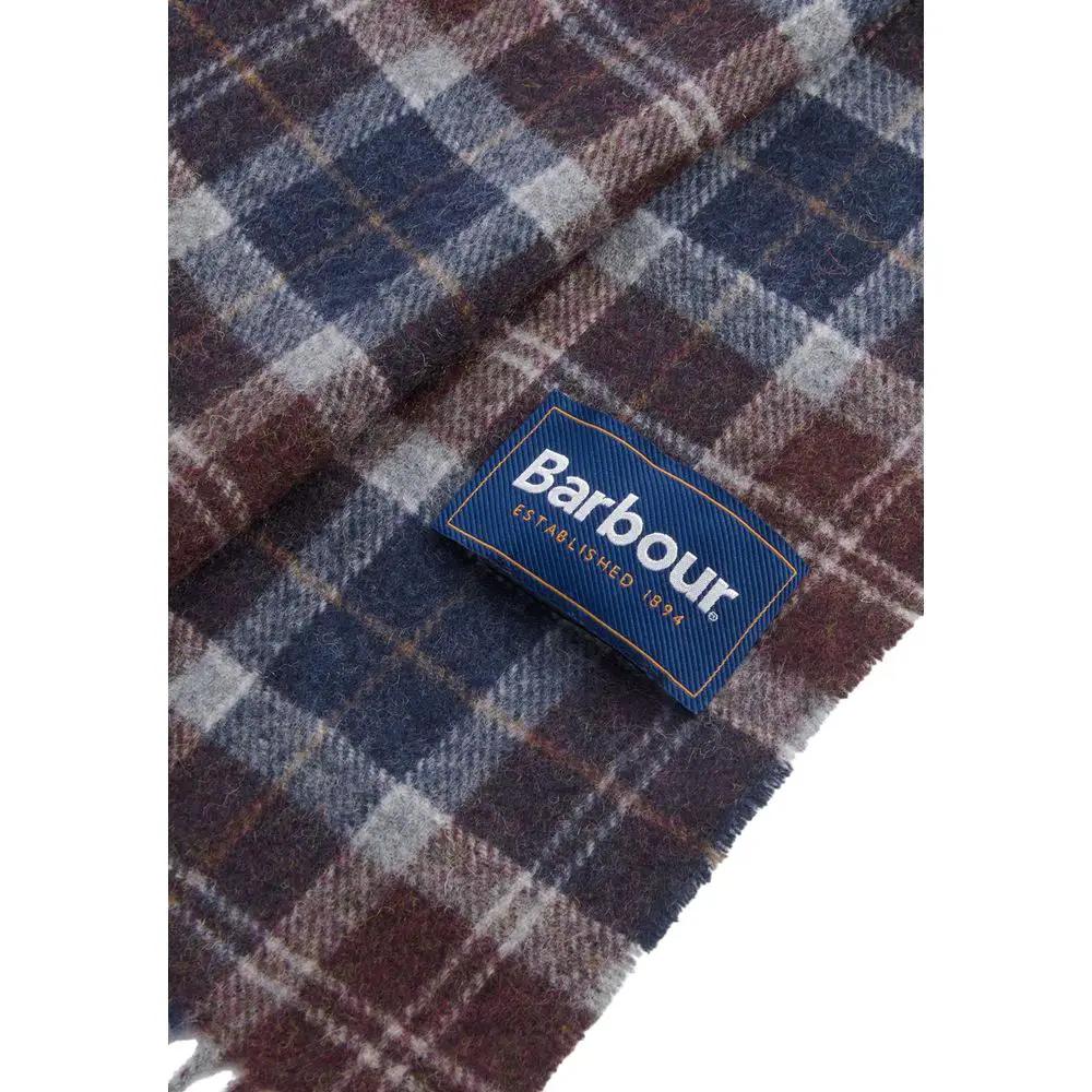Écharpe en laine bicolore Barbour