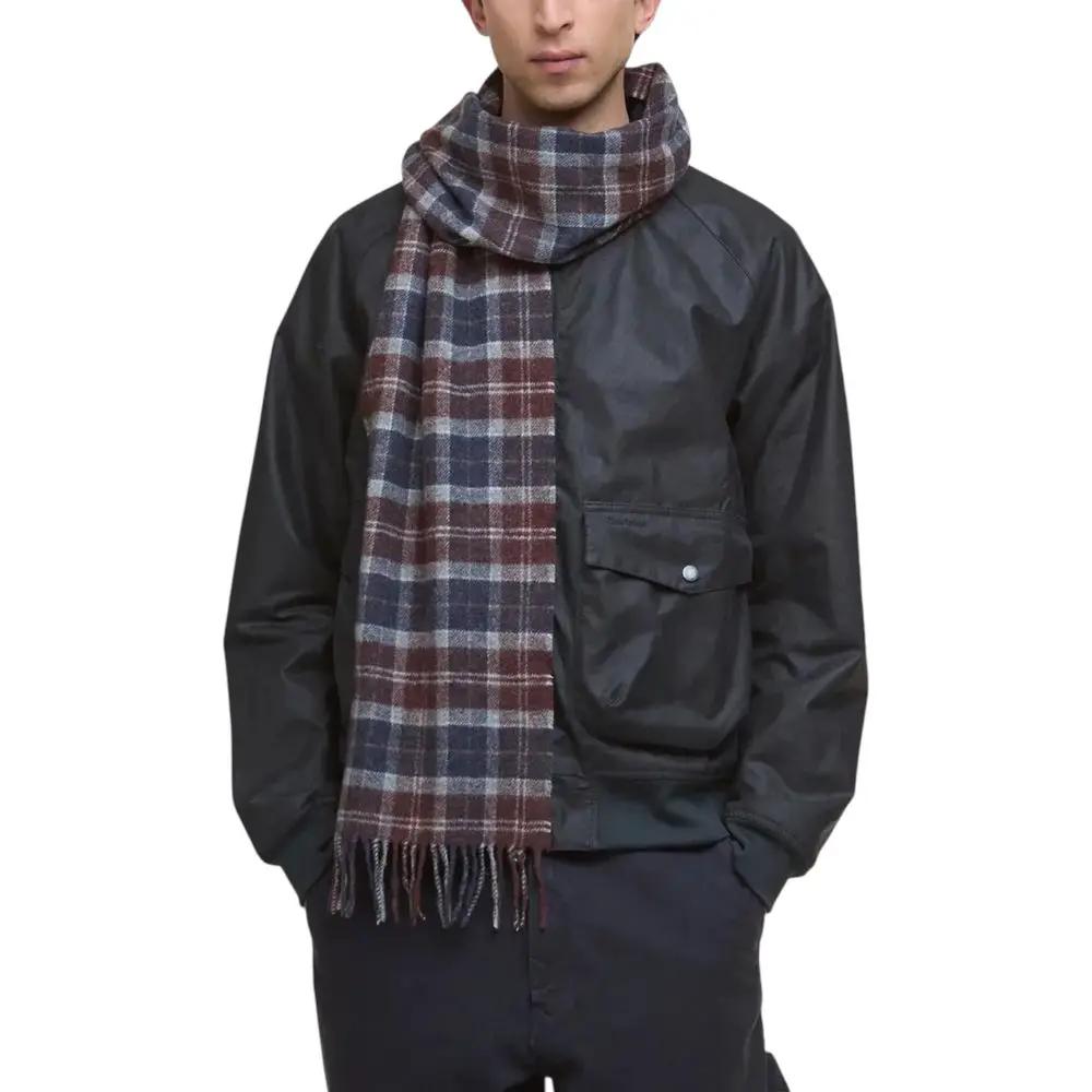Écharpe en laine bicolore Barbour