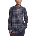 Chemise Barbour bicolore en coton à motifs
