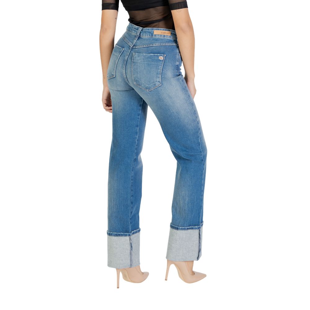 Jean bootcut en coton bleu Colcci