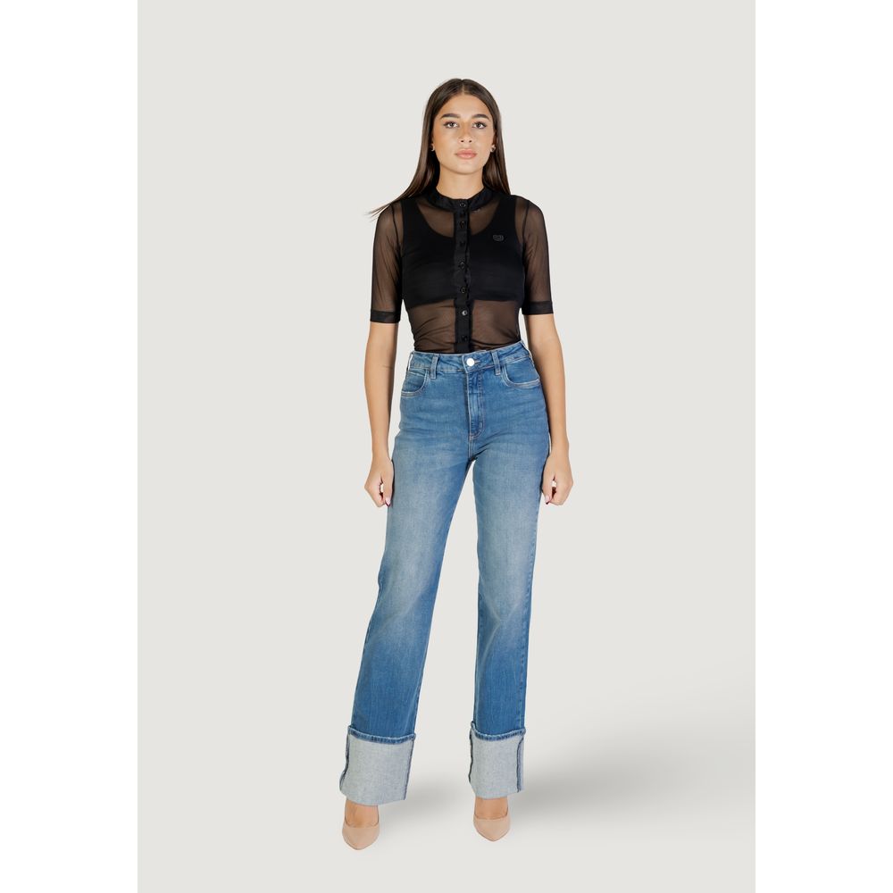 Jean bootcut en coton bleu Colcci