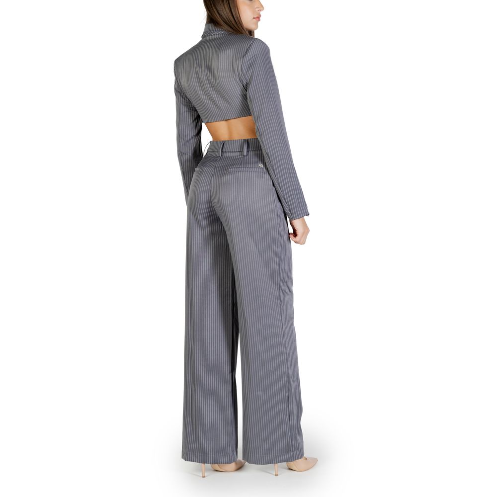 Colcci Gray Polyester Jumpsuit