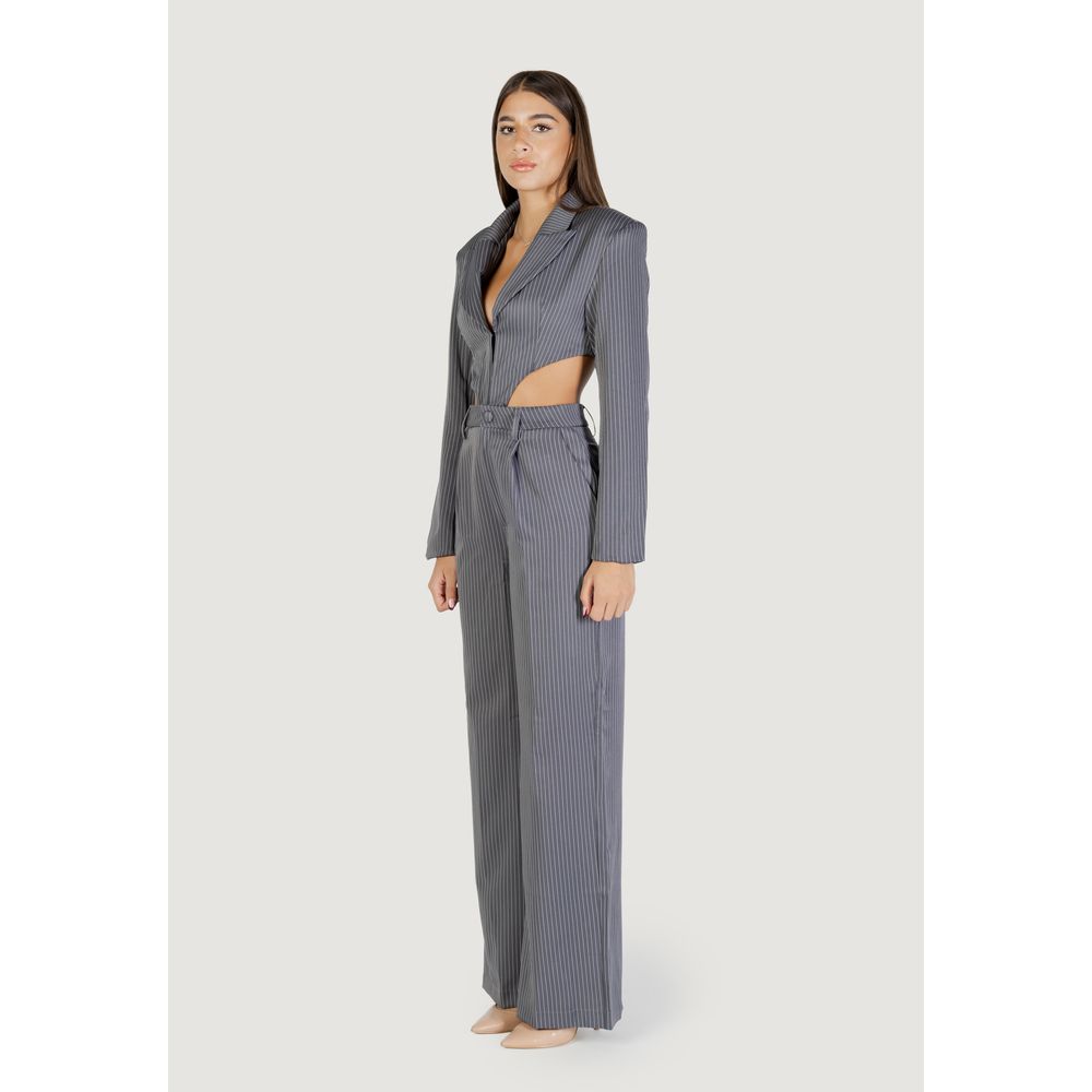 Colcci Gray Polyester Jumpsuit