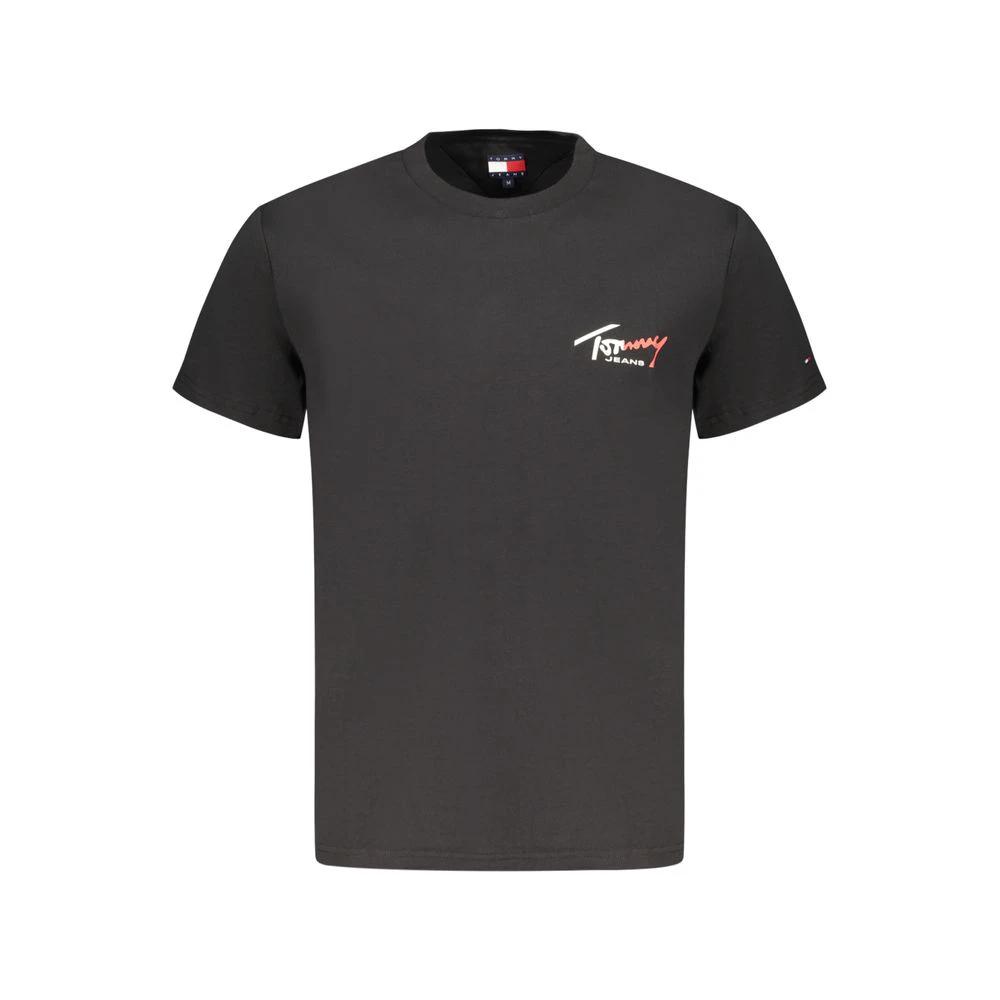 T-shirt Tommy Hilfiger en coton noir pour homme