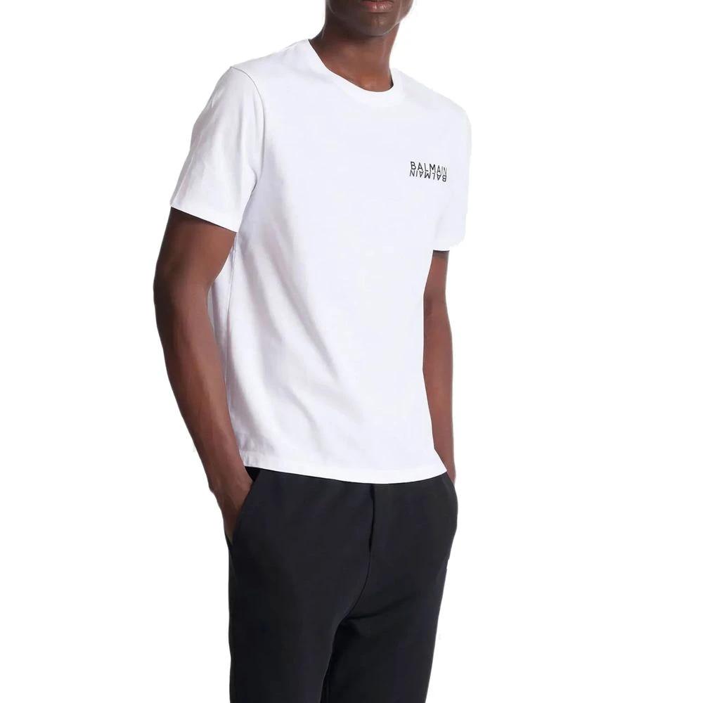 T-shirt Balmain en coton blanc