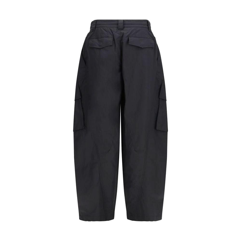 Pantalon cargo en coton noir Dolce &amp; Gabbana