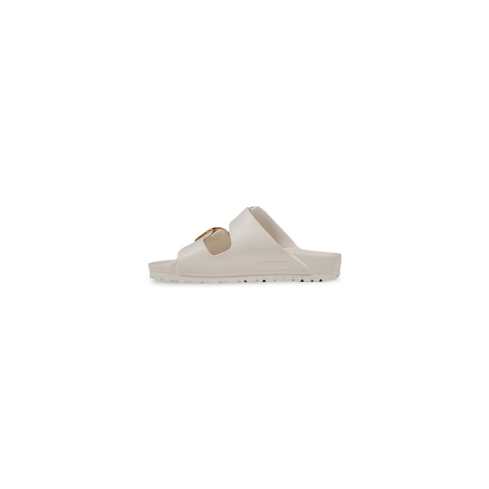 Pantoufles Birkenstock blanches en mousse EVA