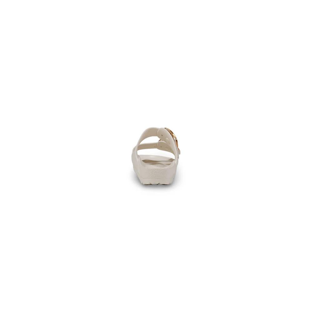 Pantoufles Birkenstock blanches en mousse EVA