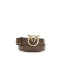 Ceinture PINKO Bos Taurus Regular en cuir de veau marron