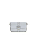 Sac bandoulière PINKO Bos Taurus en cuir de veau bleu