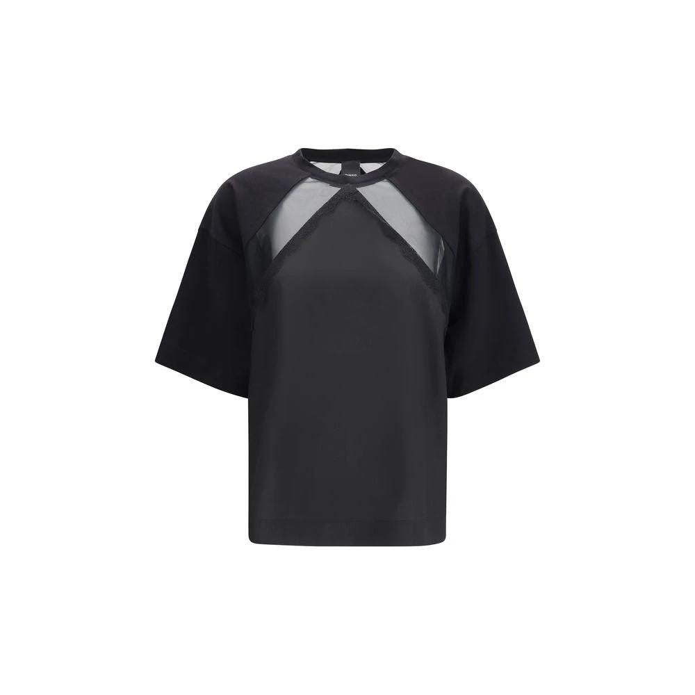 T-shirt PINKO en coton noir