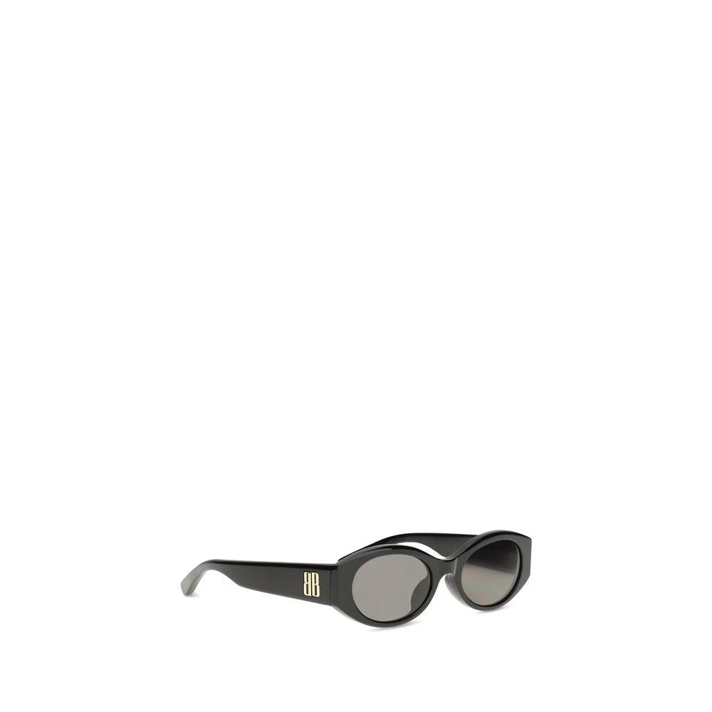 Lunettes de soleil Balenciaga en acétate noir