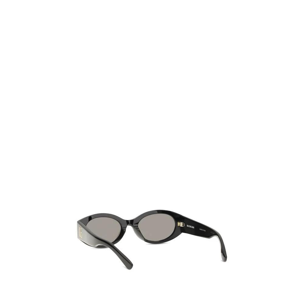 Lunettes de soleil Balenciaga en acétate noir