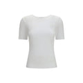 T-shirt Ganni en coton blanc