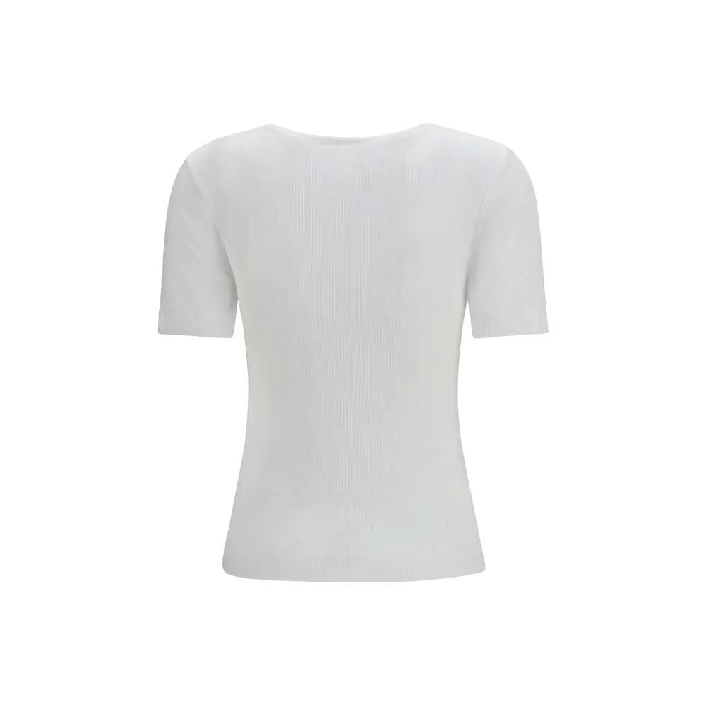 T-shirt Ganni en coton blanc