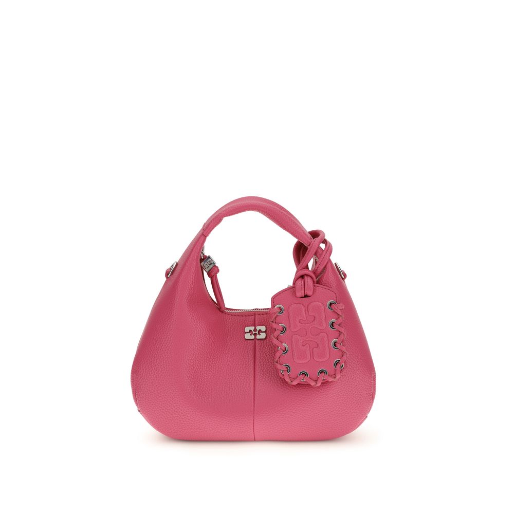 Sac à main Ganni multicolore en polyester recyclé