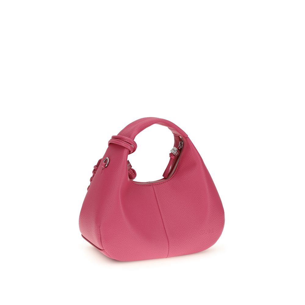 Sac à main Ganni multicolore en polyester recyclé