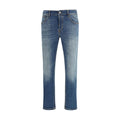 Men’s Blue Tapered Jeans – PT Torino Reggae Denim Washed SS26