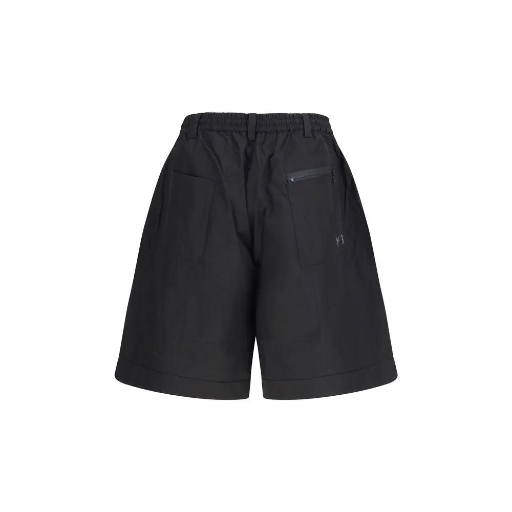 Bermuda en coton noir Y-3