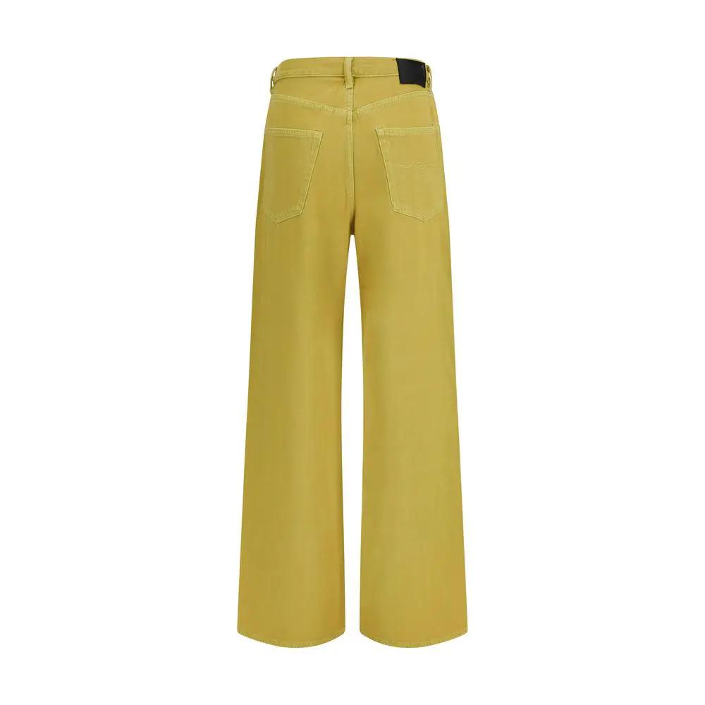 R13 Bicolor Cotton Jeans Denim