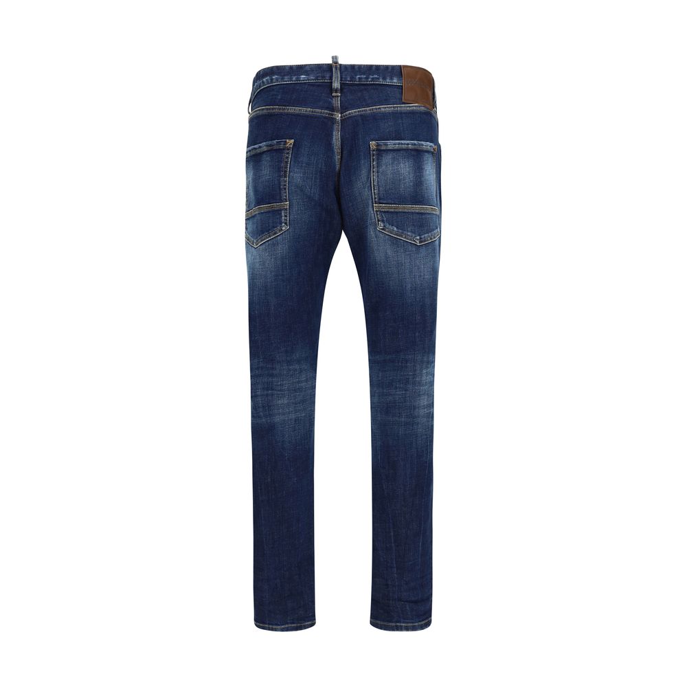 Jean en coton bleu Dsquared²