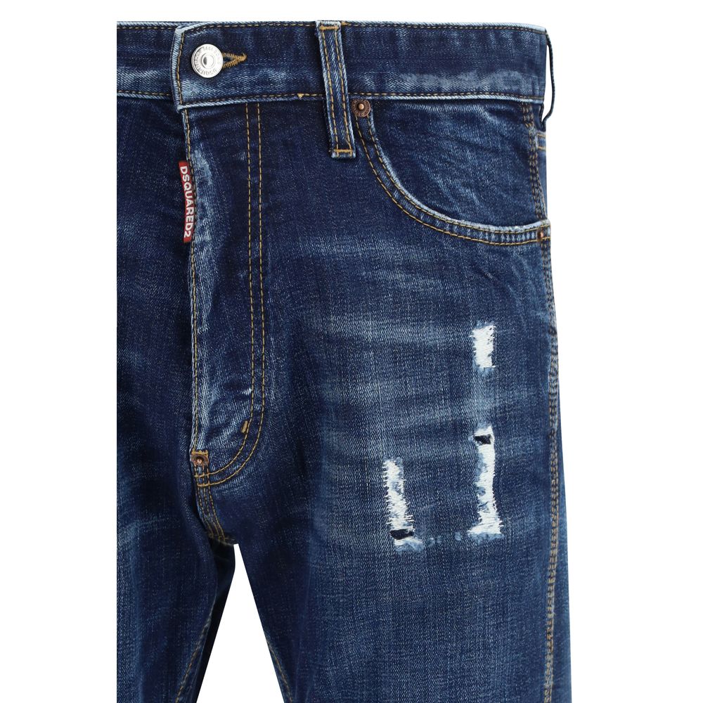 Jean en coton bleu Dsquared²
