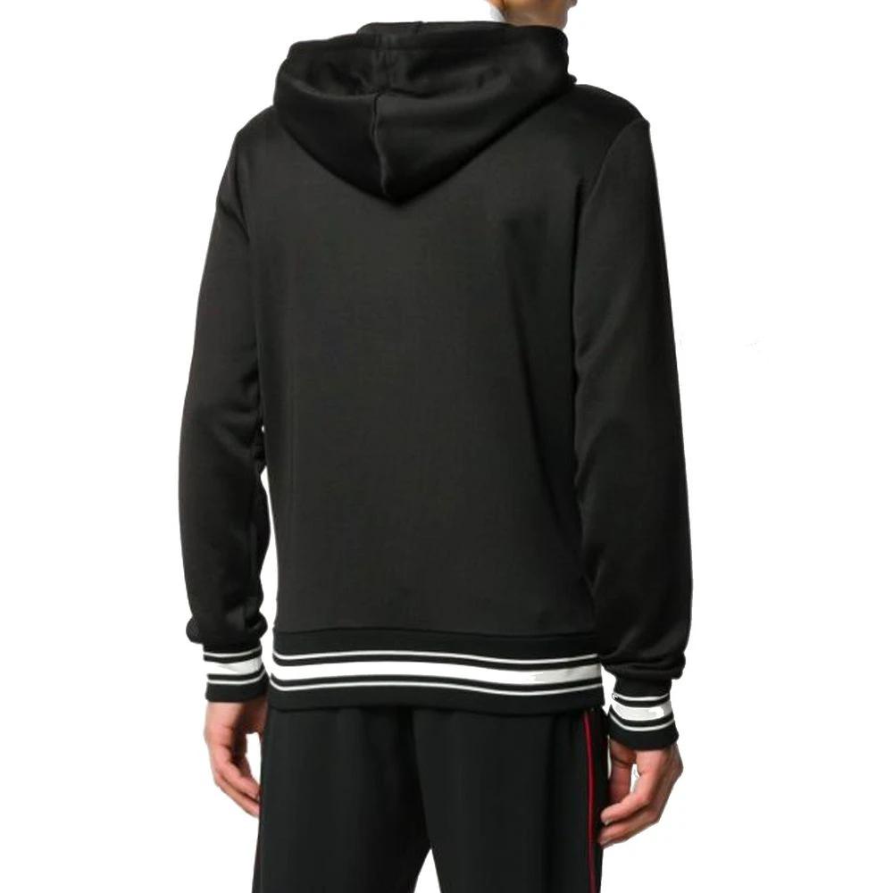 Sweat-shirt en coton noir Alexander McQueen