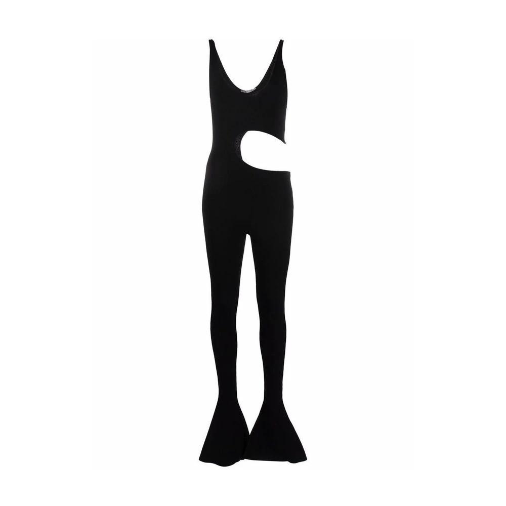 Stella McCartney Black Viscose Jumpsuit