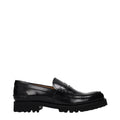 Women’s Black Leather Loafers – Church's Classic Slip-On Shoes