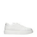 Women’s White Leather Sneakers – Church's Low Top Logo Trainers
