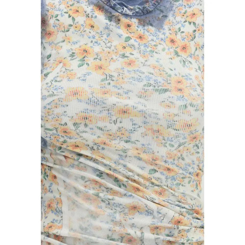 Diesel Multicolor Cotton Casual Dress