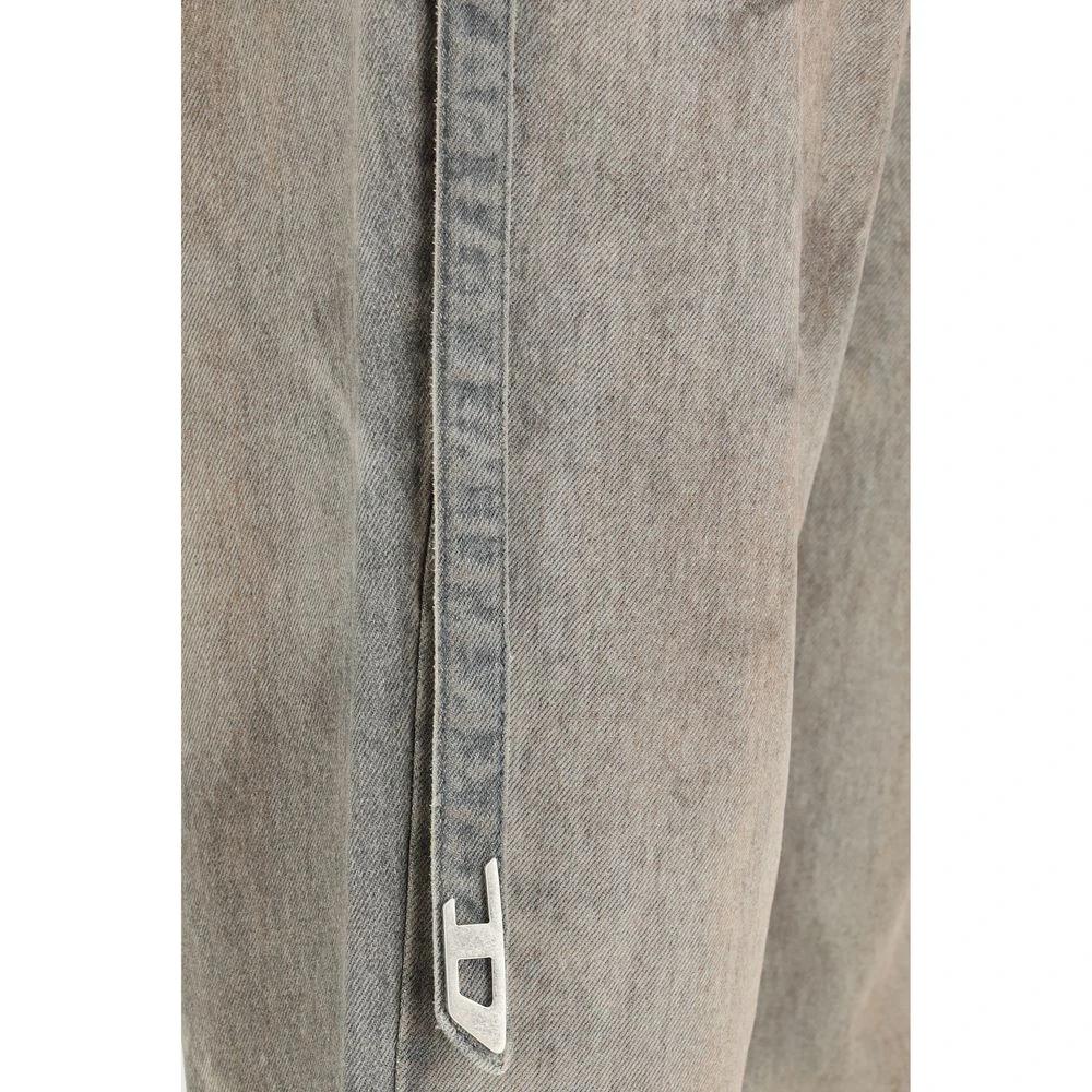 Jean slim en coton gris diesel