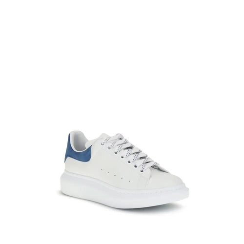 Baskets à plateforme Alexander McQueen Bos Taurus en cuir de veau blanc