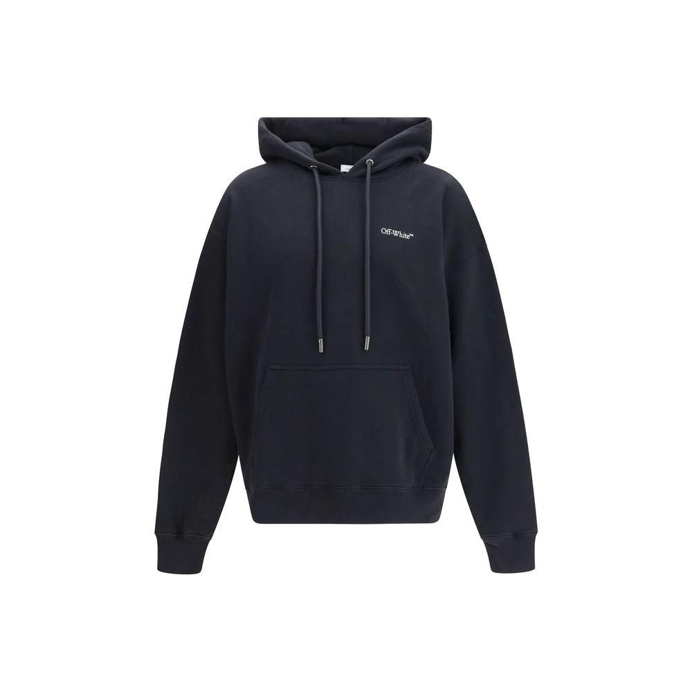Off-White Black Cotton Sweatshirt