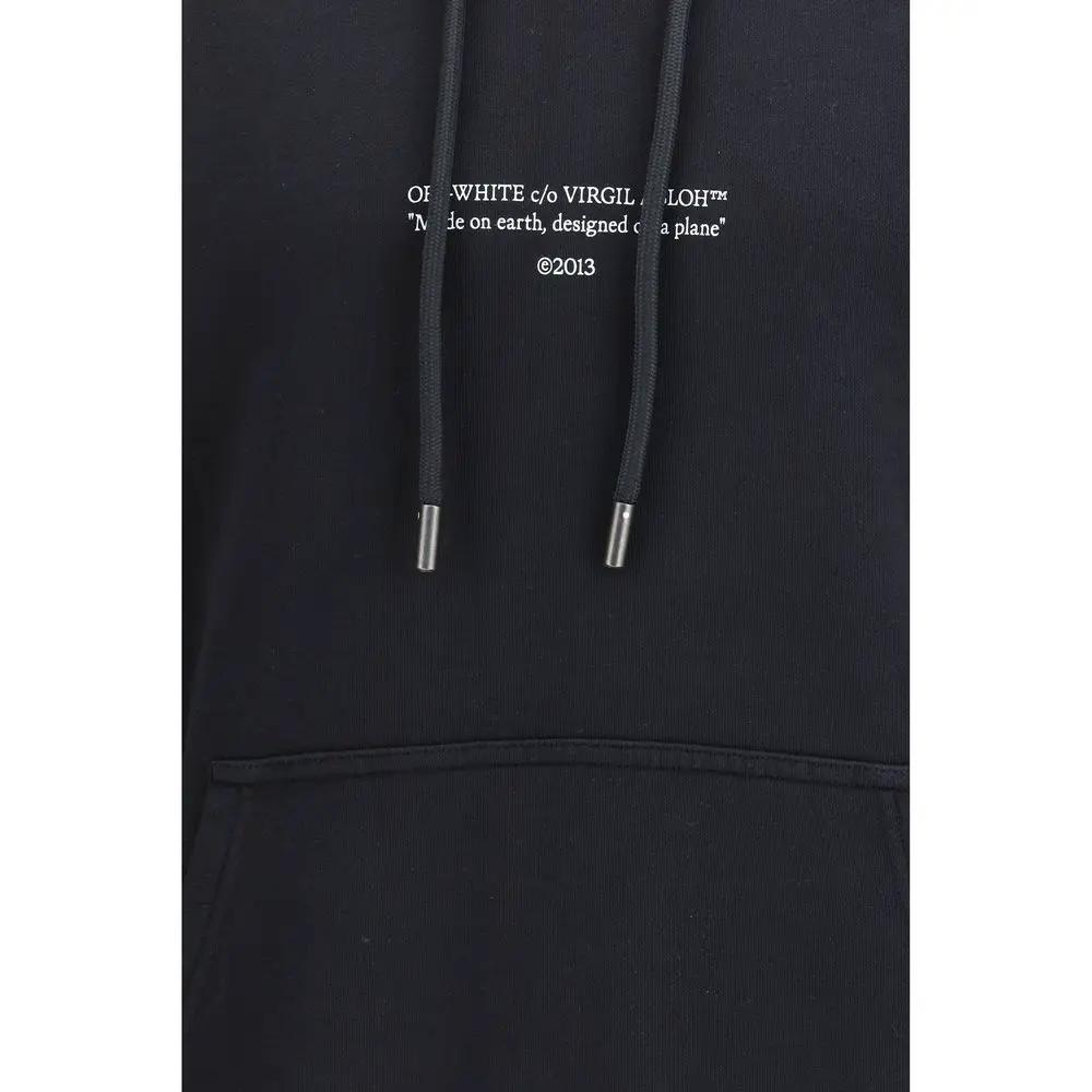 Sweat-shirt Off-White en coton noir