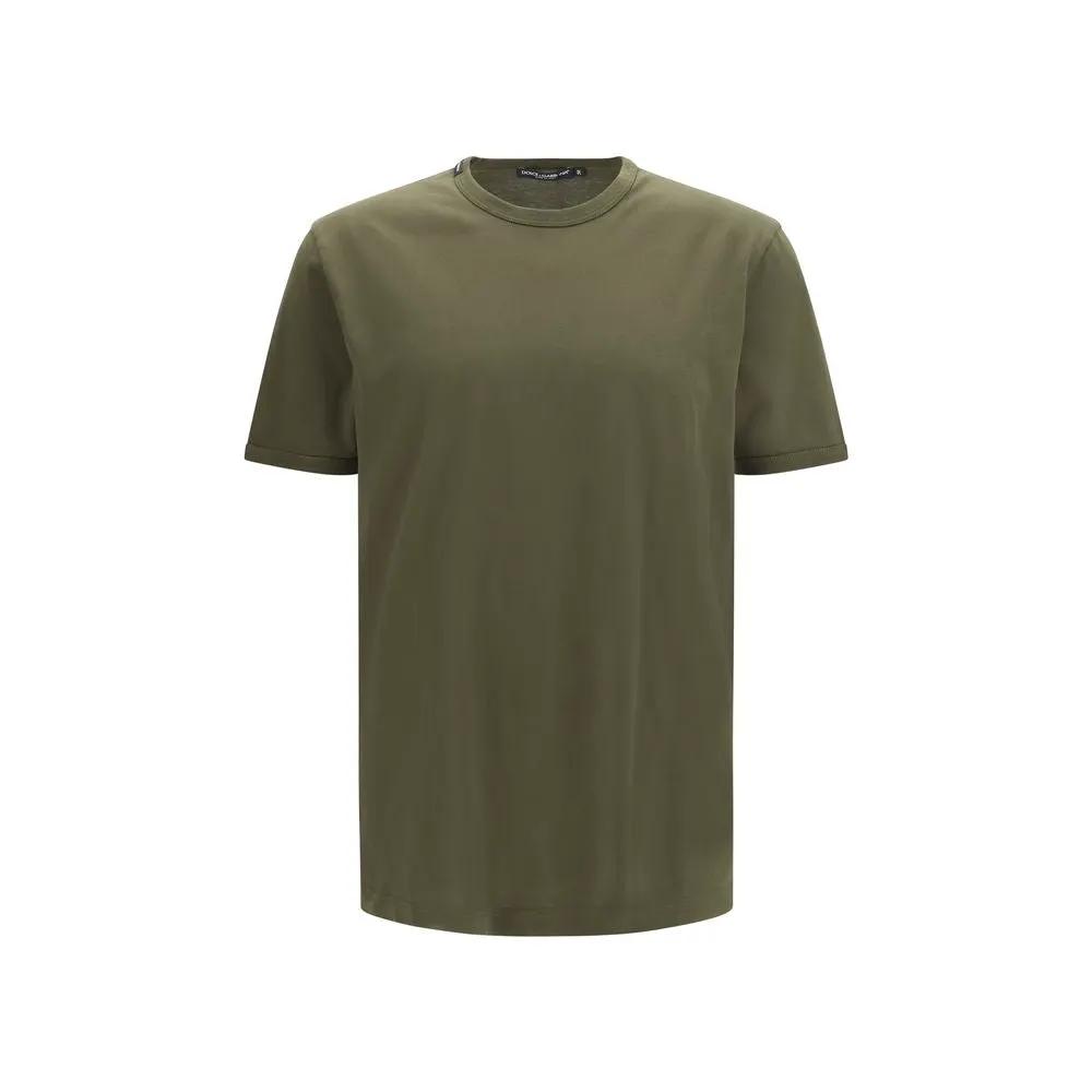 Dolce & Gabbana Bicolor Cotton T-Shirt