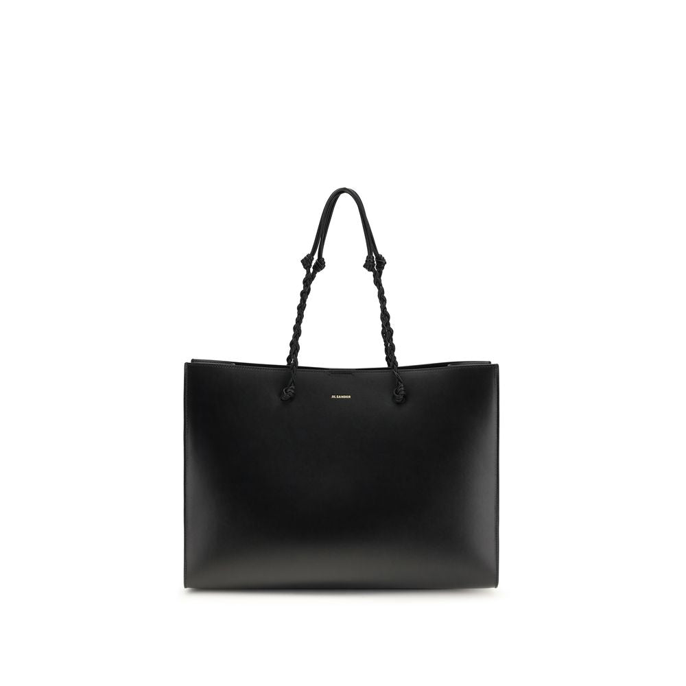 Sac bandoulière Jil Sander Bos Taurus en cuir de veau noir