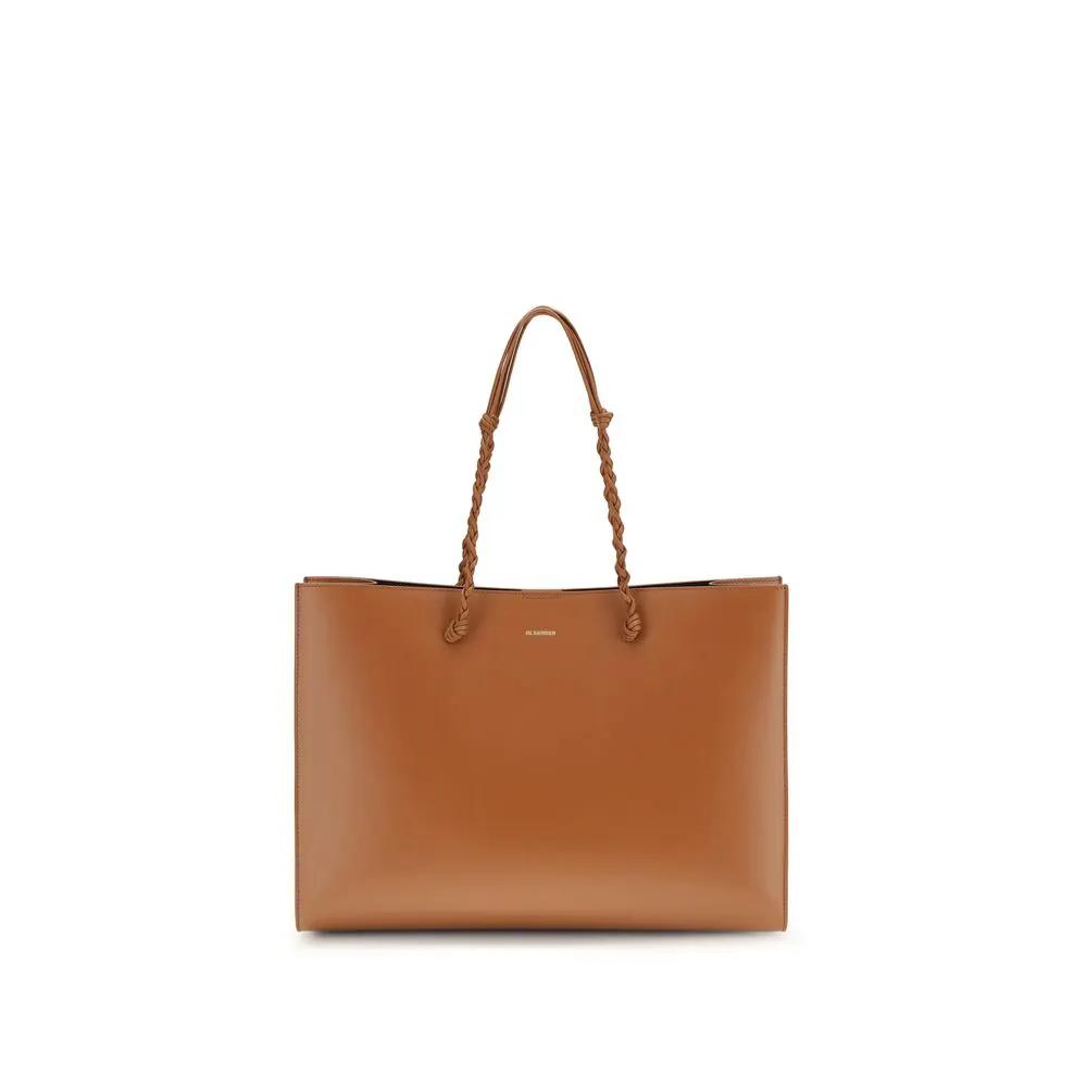 Sac bandoulière Jil Sander Bos Taurus en cuir de veau marron