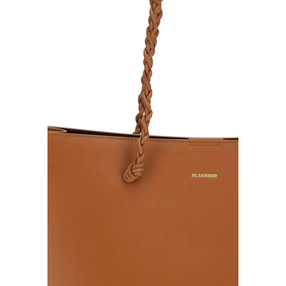 Sac bandoulière Jil Sander Bos Taurus en cuir de veau marron