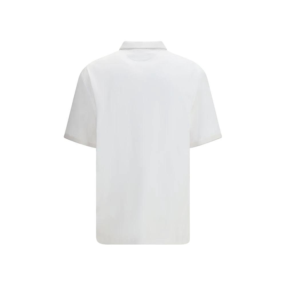 Brunello Cucinelli Polo en coton blanc