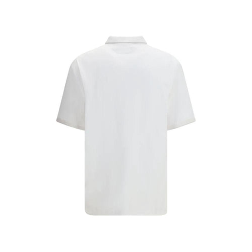 Brunello Cucinelli Polo en coton blanc