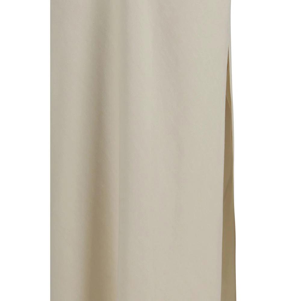 Brunello Cucinelli Jupe longue en viscose beige