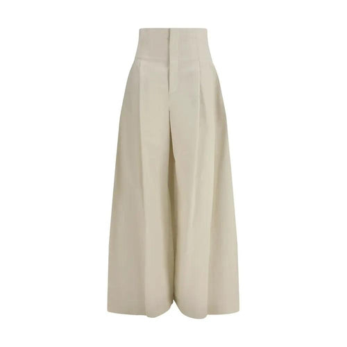 Brunello Cucinelli Brunello Cucinelli Beige Cotton Pants