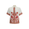 Chemise Etro à motif lin multicolore