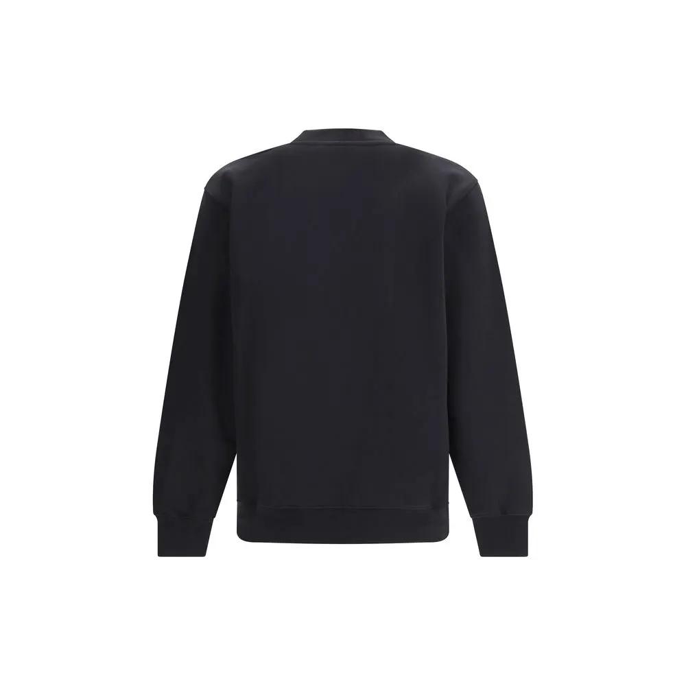 Philipp Plein Black Cotton Sweatshirt