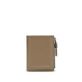 Portefeuille Bos Taurus en cuir de veau beige Brunello Cucinelli
