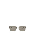 Lunettes de soleil Balenciaga en métal argenté
