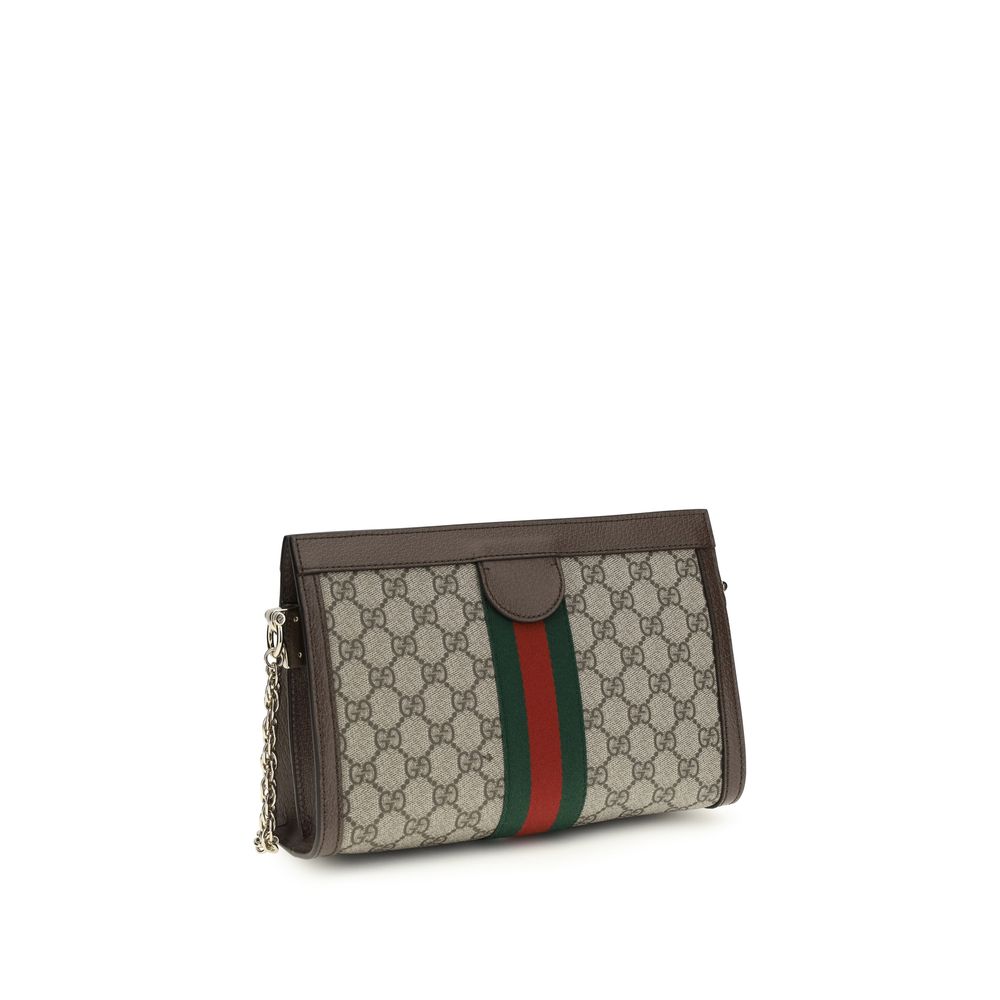 Sac à main Gucci en tissu marron